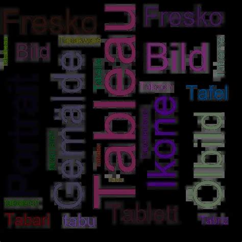 tableau synonym|tablo bedeutung.